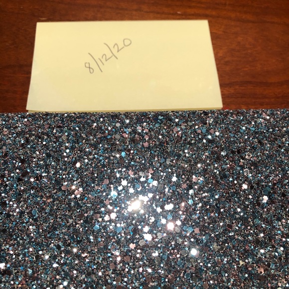 COPY - Jimmy Choo Emmie Coarse Glitter Clutch - Picture 8 of 9